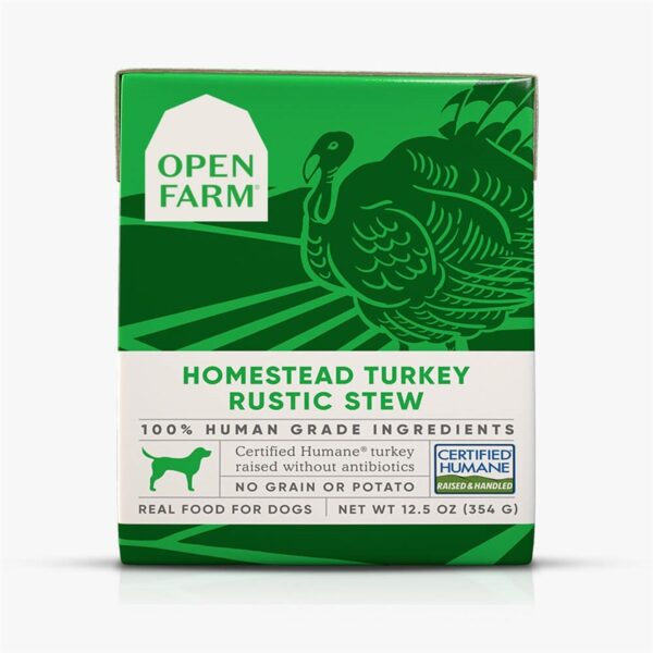 Open Farm Homestead Turkey Rustic Blend for Adult Dogs