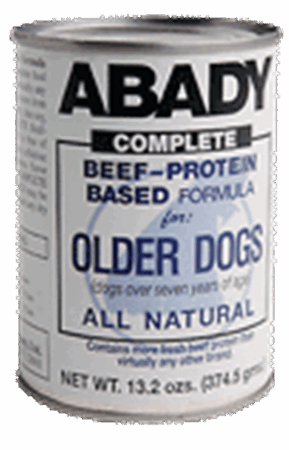 Abady Complete Beef Based Formula for Older Dogs - 12.6oz