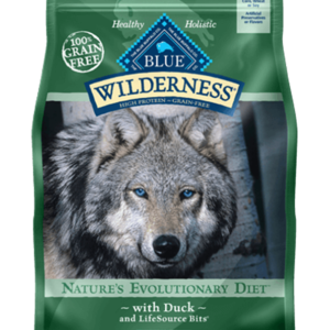 Blue Wilderness Grain Free Duck Dry Food for Adult Dogs