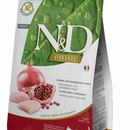 Farmina N&D Prime: Chicken & Pomegranate Recipe for Adult Cats