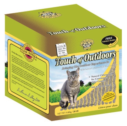 Touch of outdoors cat on sale litter