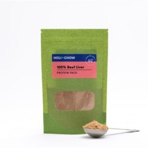Holi Chow 100% Beef Liver Protein Pack for Dogs