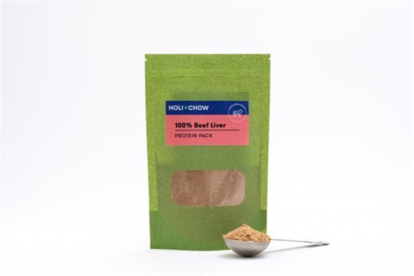 Holi Chow 100% Beef Liver Protein Pack for Dogs