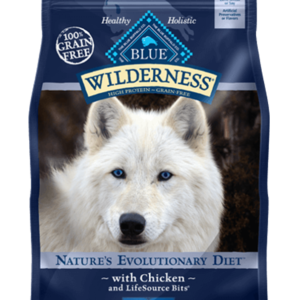 Blue Wilderness Grain Free Chicken Dry Food for Senior Dogs
