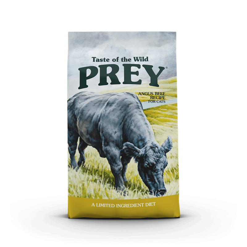 Taste of the Wild PREY Limited Ingredient Beef Dry Food for Cats Whiskers Holistic Petcare