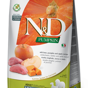 Farmina N&D Pumpkin Line Boar & Apple Dry Food for Medium/Maxi Adult Dogs