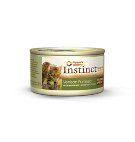 Instinct venison shop cat food