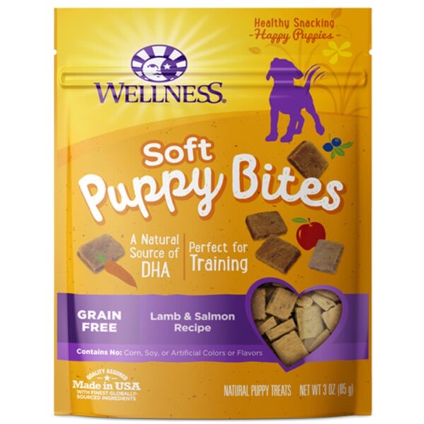 Wellness Just for Puppy Lamb & Salmon Soft Treat for Puppies