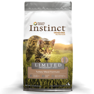 Instinct Grain Free Limited Ingredient Diet Turkey Dry Food for Adult Cats