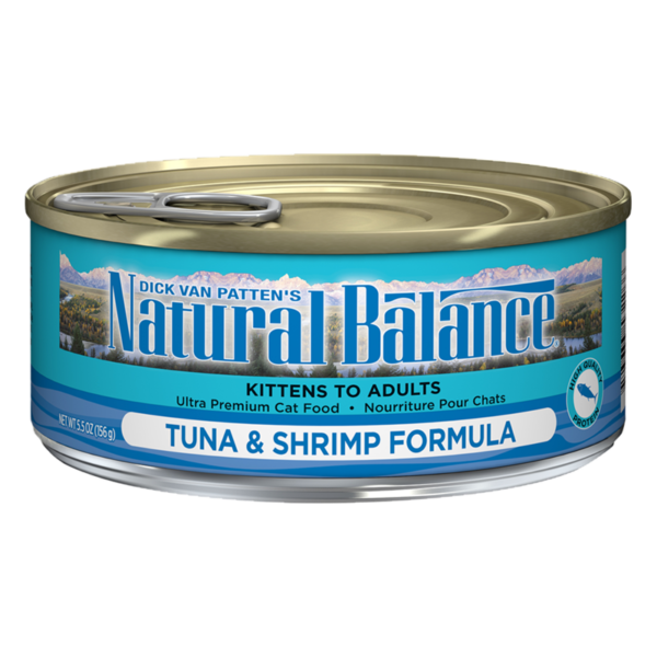 Natural Balance Ultra Premium Tuna & Shrimp Canned Food for Adult Cats