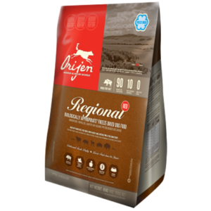 Orijen Grain Free Regional Red Freeze-Dried Raw Food for Adult Dogs