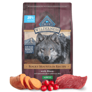 Blue Wilderness Rocky Mountain Wholesome Grains Bison Dry Food for Adult Dogs