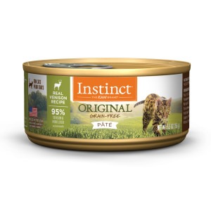 Instinct Grain Free Venison Canned Food for Adult Cats - 5.5oz