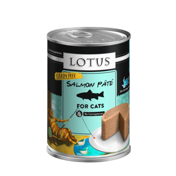 Lotus Salmon Pate Canned Food for Adult Cats