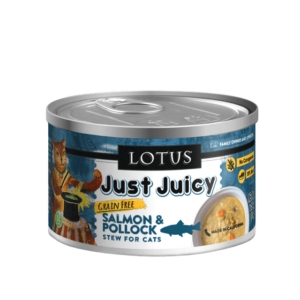 Lotus Just Juicy  Pollock Stew Canned Food for Adult Cats