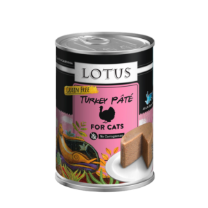 Lotus Turkey Pate Canned Food for Adult Cats