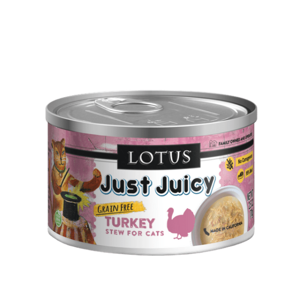 Lotus Just Juicy Turkey Stew for Cats