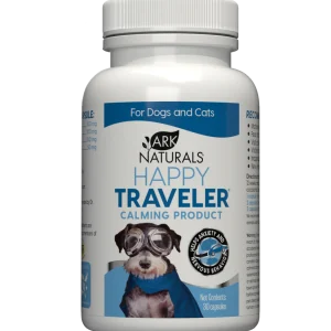 Ark Naturals Happy Traveler for Dogs and Cats - 30 capsules