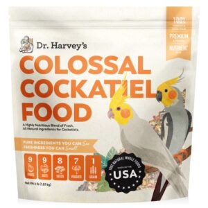 Dr Harvey's Colossal Cockatiel Food - 4lbs