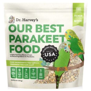 Dr Harvey's Best Parakeet Food - 4lbs