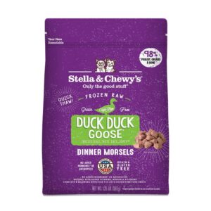 Stella & Chewys Raw Frozen "Duck Duck Goose" Formula for Adult Cats - 1.25lbs