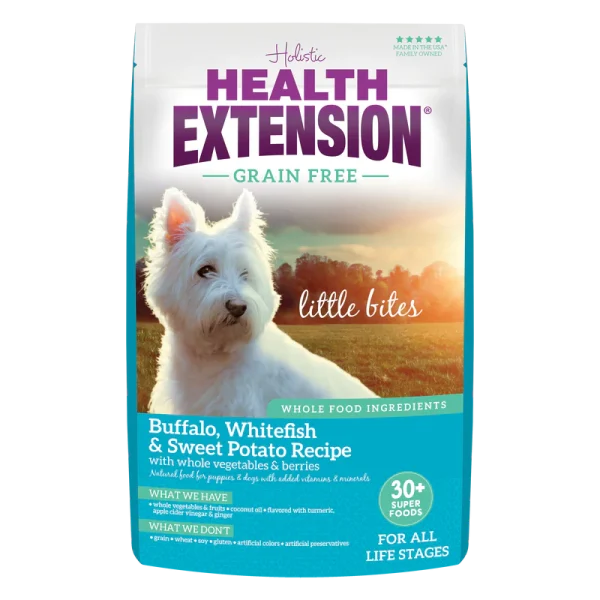 Health Extension Buffalo & Whitefish for Small Breed Adult Dogs - 3.5lbs