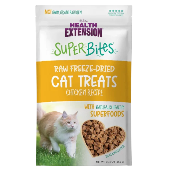 Health Extension Chicken Treats for Cats - .75oz