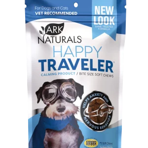 Ark Naturals Happy Traveler Calming Treats for Dogs and Cats - 75ct