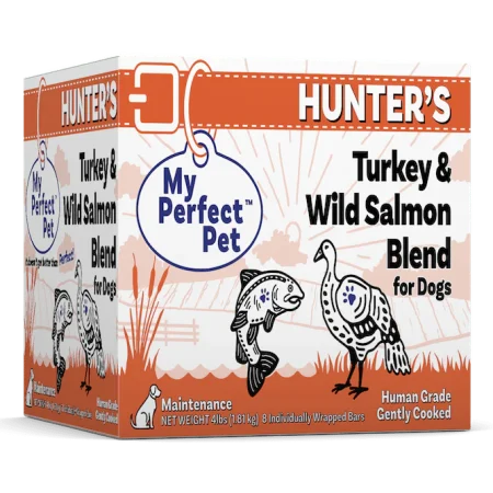 My Perfect Pet Frozen Hunter's Turkey & Salmon Blend for Dogs - 4lbs