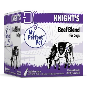 My Perfect Pet Frozen Knight's Beef Blend for Dogs - 4lbs