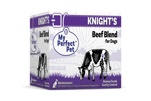 My Perfect Pet Frozen Knight's Beef Blend for Dogs - 4lbs