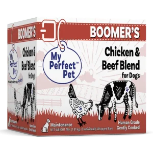My Perfect Pet Frozen Boomer's Chicken & Beef Blend for Dogs - 4lbs