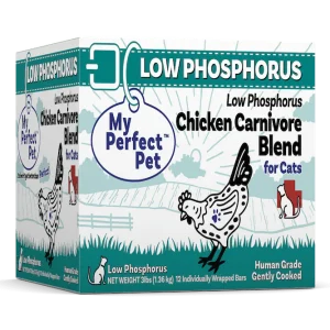 My Perfect Pet Frozen Low Phosphorus Chicken Blend for Cats - 3lbs