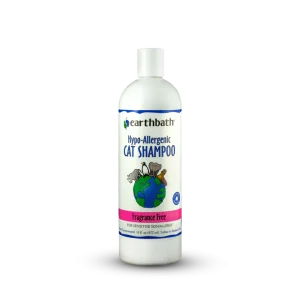 Earthbath Hypo-Allergenic Fragrance Free Shampoo for Cats - 16oz