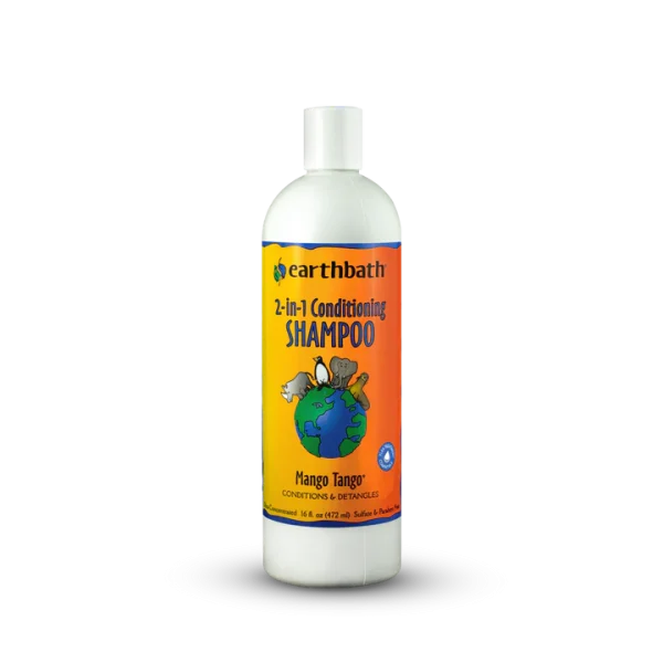 Earthbath Mango Tango 2-in-1 Conditioning Pet Shampoo - 16oz