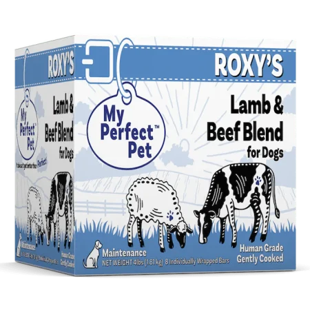 My Perfect Pet Frozen Roxy's Lamb & Beef Blend for Dogs - 4lbs