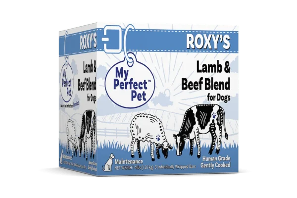 My Perfect Pet Frozen Roxy's Lamb & Beef Blend for Dogs - 4lbs