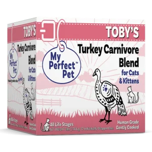 My Perfect Pet Frozen Toby's Turkey Blend for Cats - 3lbs