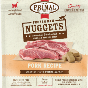 Primal Raw Frozen Pork Formula for Cats - 3lbs