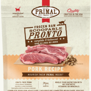 Primal Pronto Raw Frozen Pork Formula for Cats - 1lb