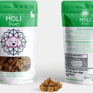 Holi Chow Freeze-Dried Rabbit Treats for Pets