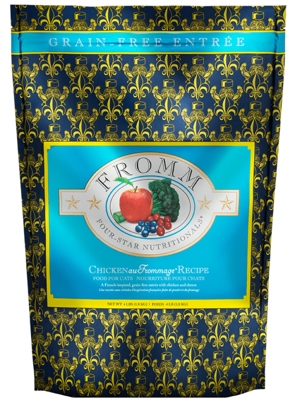 Fromm Four Star Chicken au Frommage for Adult Cats - 4lbs