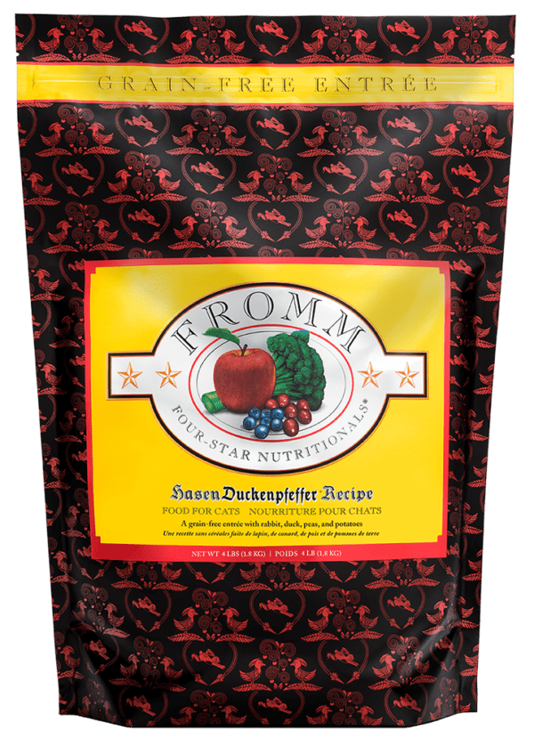 Fromm Four Star Hasen Duckenpfeffer for Adult Cats - 4lbs