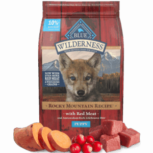 Blue Wilderness Rocky Mountain Red Meat Dry Food for Puppies - 4.5lbs