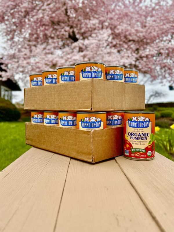 Nummy Tum-Tum Organic Canned Pumpkin for Pets