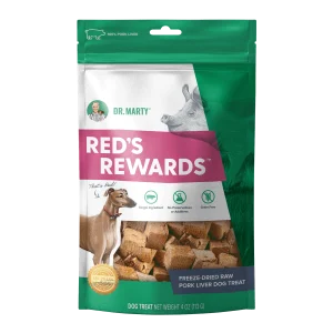 Dr. Marty's Red's Rewards Freeze-Dried Treats for Dogs - 4oz
