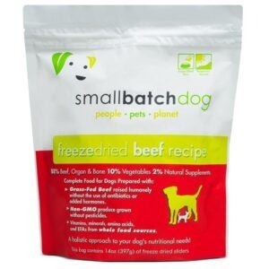 Smallbatch Freeze Dried Beef Sliders for Dogs
