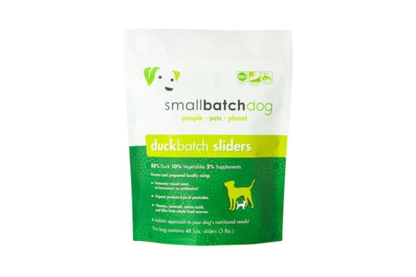 Smallbatch Freeze Dried Duck Sliders for Dogs