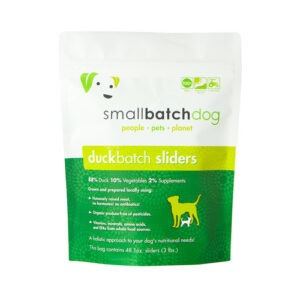 Smallbatch Frozen Raw Duck for Dogs