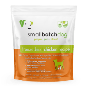 Smallbatch Freeze Dried Chicken Sliders for Dogs